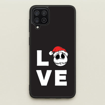 Love Jack  - Nightmare Before Christmas Phone Case for Galaxy A12