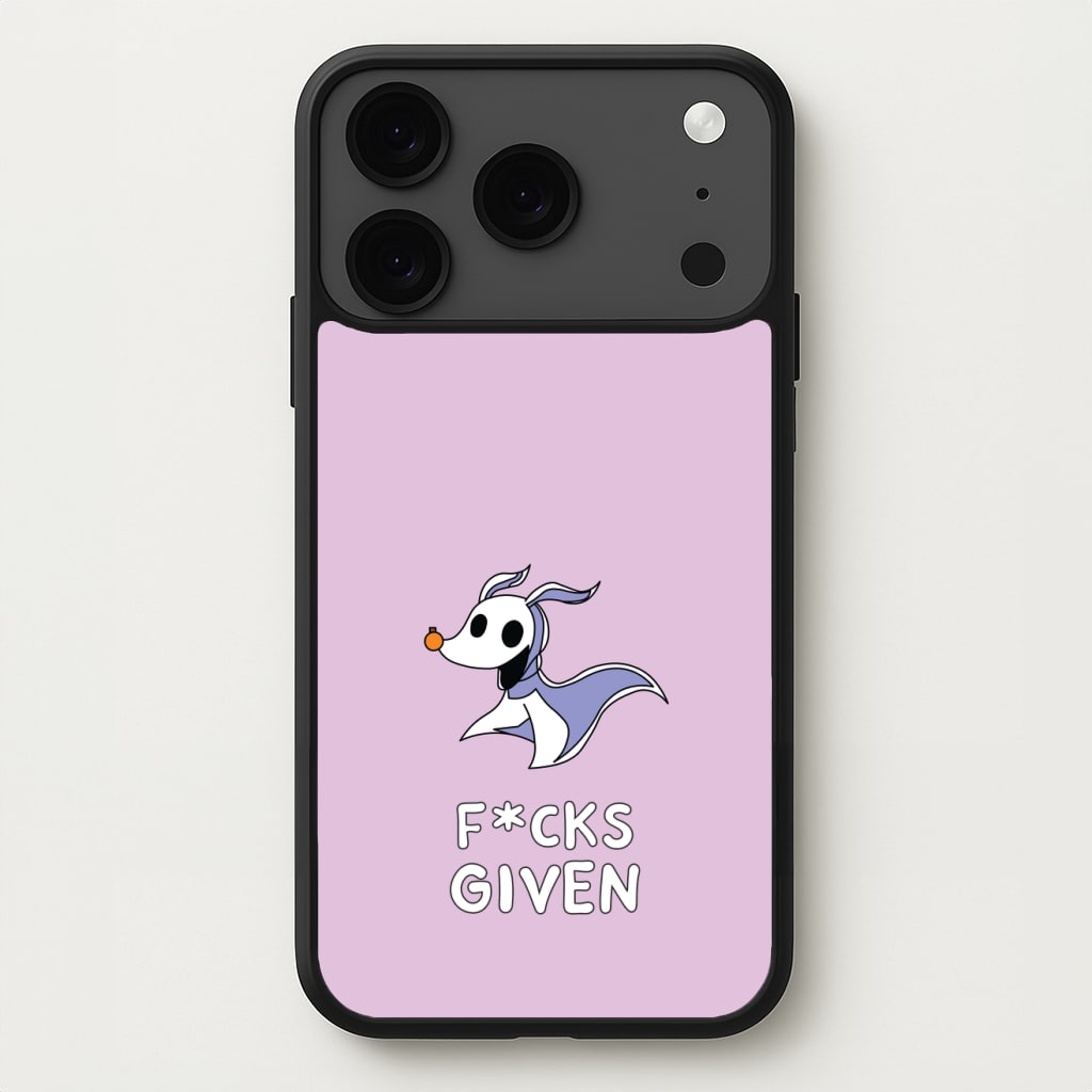 Zero F*cks Phone Case for iPhone 17 Pro Max