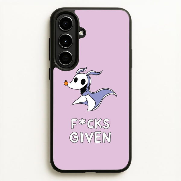 Zero F*cks  - Nightmare Before Christmas Phone Case for Galaxy A56