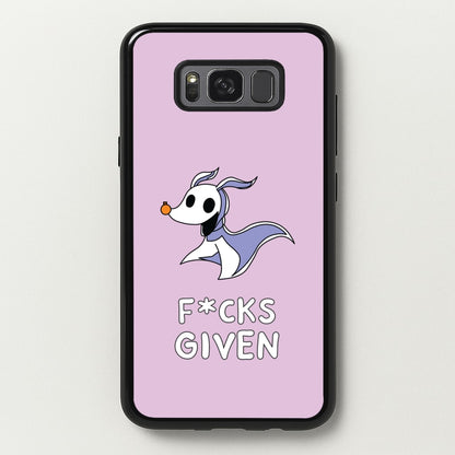 Zero F*cks  - Nightmare Before Christmas Phone Case for Galaxy S8
