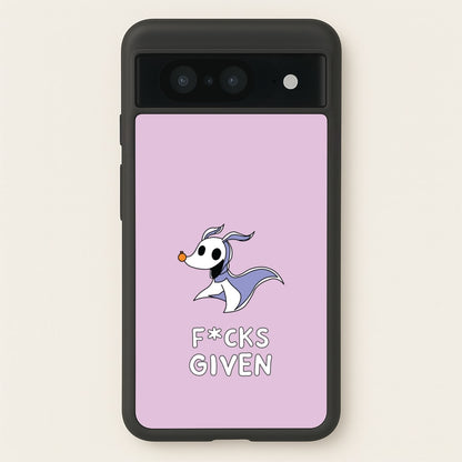 Zero F*cks  - Nightmare Before Christmas Phone Case for Google Pixel 8
