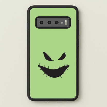 Green Face  - Nightmare Before Christmas Phone Case for Galaxy S10