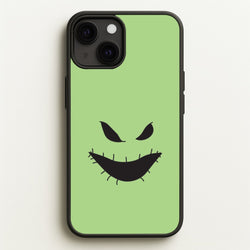 Green Face  - Nightmare Before Christmas Phone Case for iPhone 13