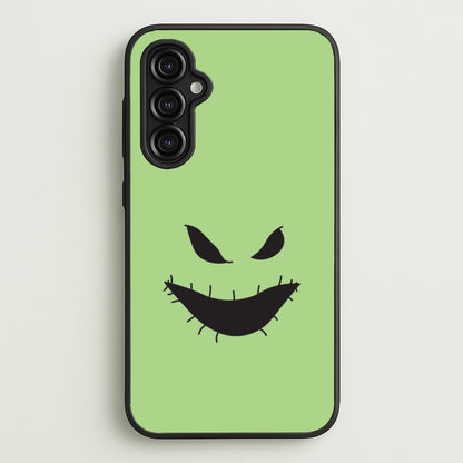 Green Face  - Nightmare Before Christmas Phone Case for Galaxy A14