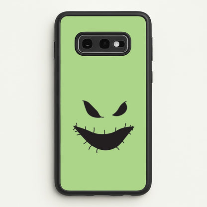 Green Face  - Nightmare Before Christmas Phone Case for Galaxy S10e