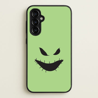 Green Face  - Nightmare Before Christmas Phone Case for Galaxy A54