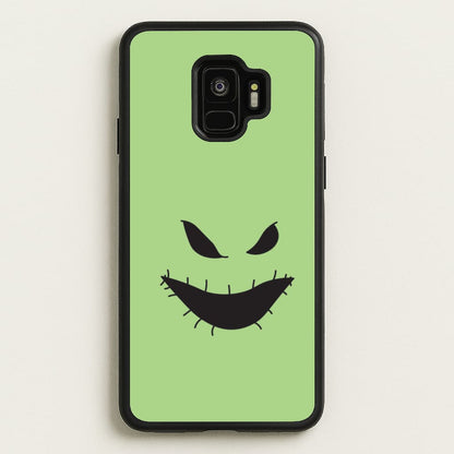 Green Face  - Nightmare Before Christmas Phone Case for Galaxy S9