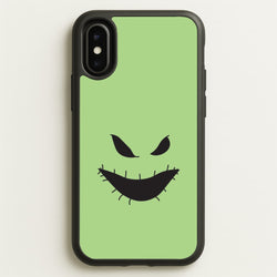 Green Face  - Nightmare Before Christmas Phone Case for iPhone X / XS