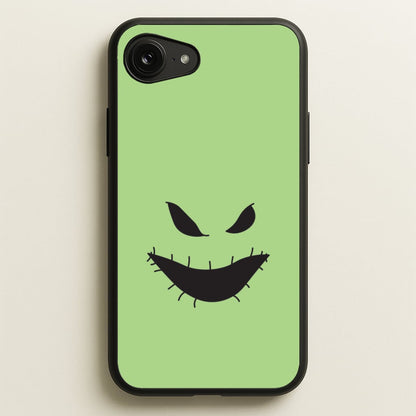 Green Face  - Nightmare Before Christmas Phone Case for iPhone 16e