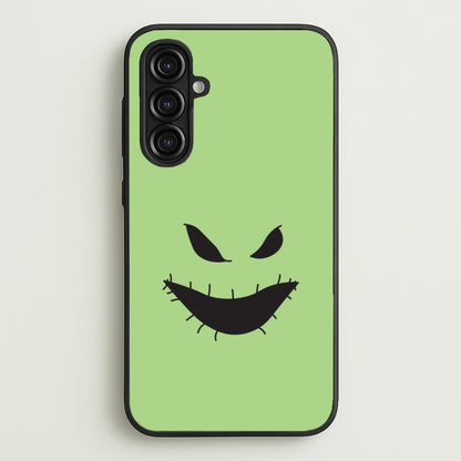 Green Face  - Nightmare Before Christmas Phone Case for Galaxy A16