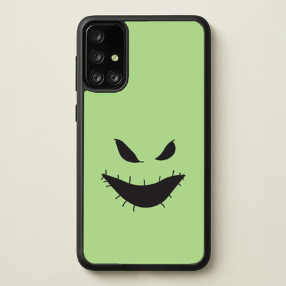 Green Face  - Nightmare Before Christmas Phone Case for Galaxy A71