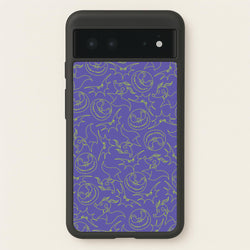 Purple And Green Pattern  - Nightmare Before Christmas Phone Case for Google Pixel 6