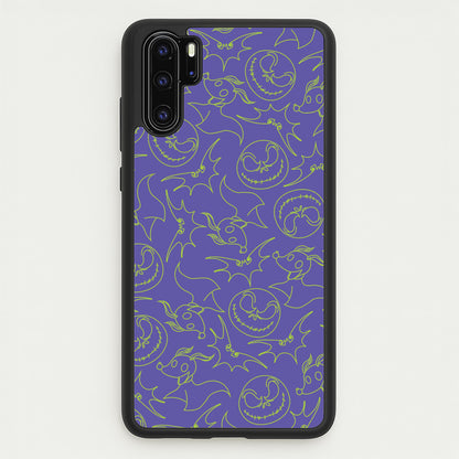 Purple And Green Pattern  - Nightmare Before Christmas Phone Case for Huawei P30 Pro