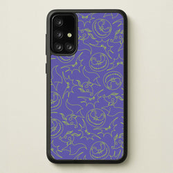 Purple And Green Pattern  - Nightmare Before Christmas Phone Case for Galaxy A71