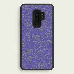 Purple And Green Pattern  - Nightmare Before Christmas Phone Case for Galaxy S9 Plus