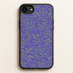 Purple And Green Pattern  - Nightmare Before Christmas Phone Case for iPhone 6 / 7 / 8 / SE