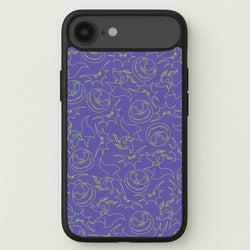 Purple And Green Pattern Phone Case for iPhone 17 Air