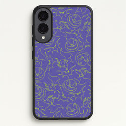Purple And Green Pattern  - Nightmare Before Christmas Phone Case for Galaxy S25 Edge