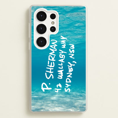P.Sherman, 42 Wallaby Way ,Sydney  - Disney Phone Case for Galaxy S25 Ultra
