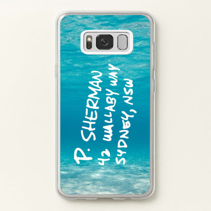 P.Sherman, 42 Wallaby Way ,Sydney  - Disney Phone Case for Galaxy S8 Plus