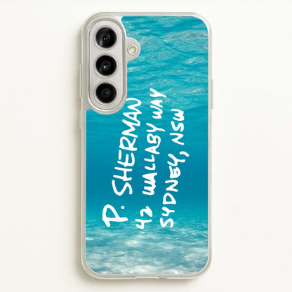 P.Sherman, 42 Wallaby Way ,Sydney  - Disney Phone Case for Galaxy A56