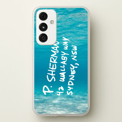 P.Sherman, 42 Wallaby Way ,Sydney  - Disney Phone Case for Galaxy A15