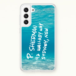 P.Sherman, 42 Wallaby Way ,Sydney  - Disney Phone Case for Galaxy S21
