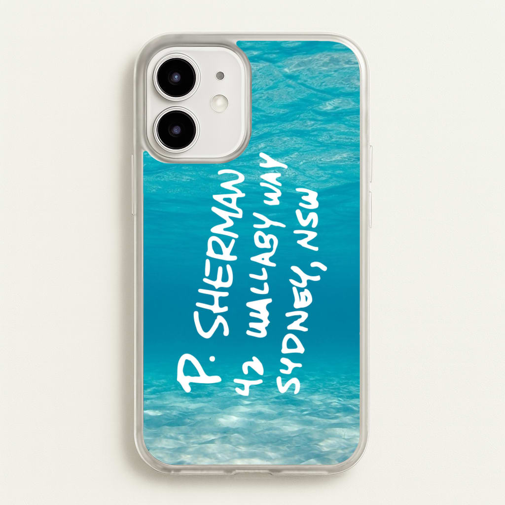 P.Sherman, 42 Wallaby Way ,Sydney  - Disney Phone Case for iPhone 12 Mini