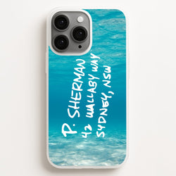 P.Sherman, 42 Wallaby Way ,Sydney  - Disney Phone Case for iPhone 11 Pro