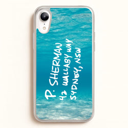 P.Sherman, 42 Wallaby Way ,Sydney  - Disney Phone Case for iPhone XR