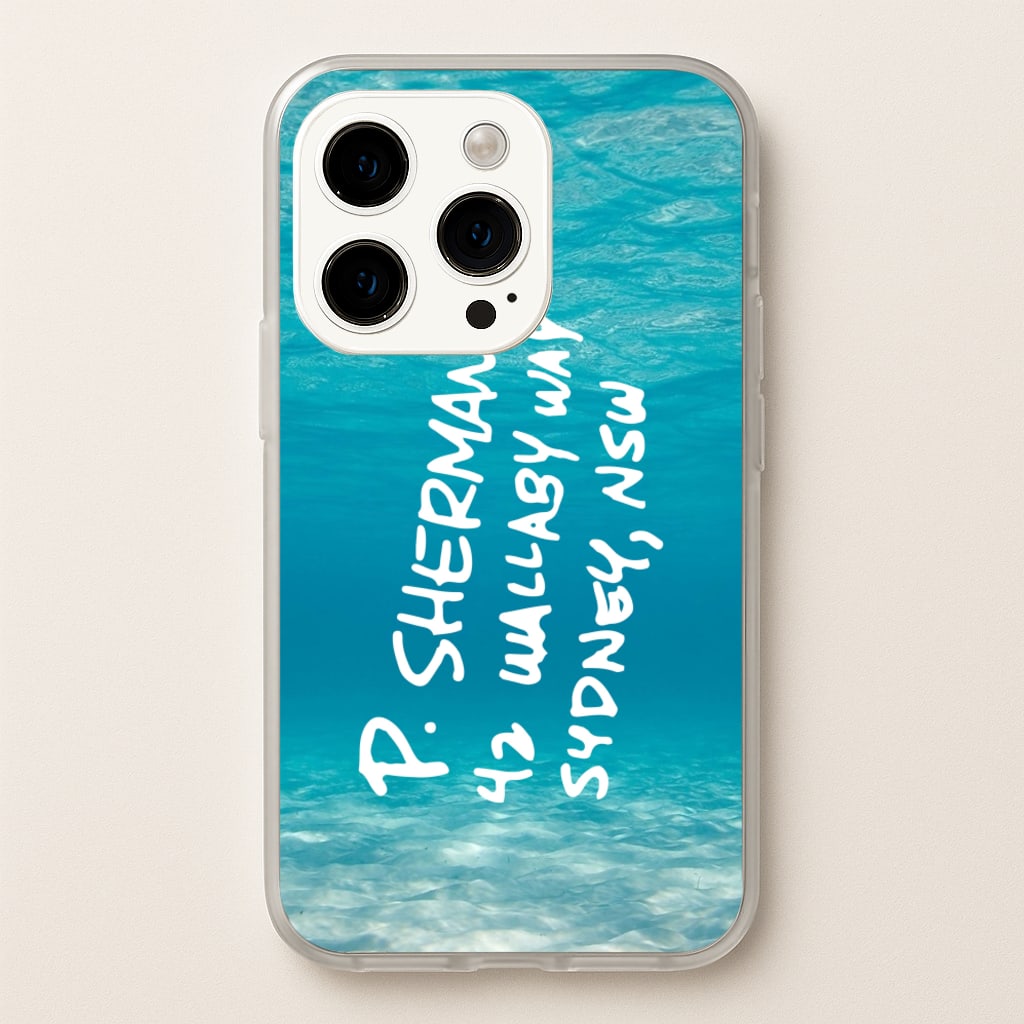 P.Sherman, 42 Wallaby Way ,Sydney  - Disney Phone Case for iPhone 15 Pro Max