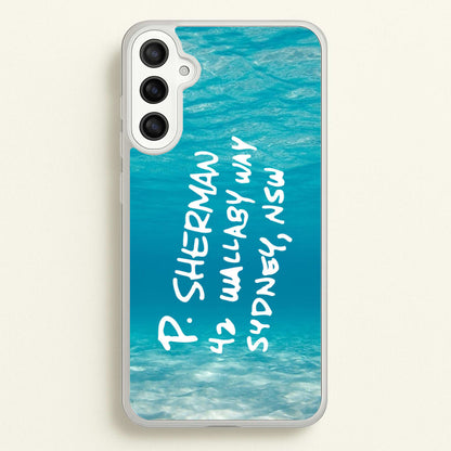 P.Sherman, 42 Wallaby Way ,Sydney  - Disney Phone Case for Galaxy A36