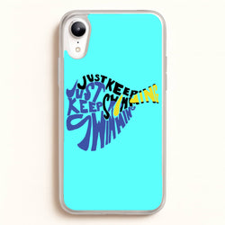Just Keep Swimming - Finding Dory Fairytale  - Disney Phone Case for iPhone XR