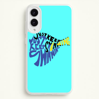 Just Keep Swimming - Finding Dory Fairytale  - Disney Phone Case for Galaxy S25 Edge