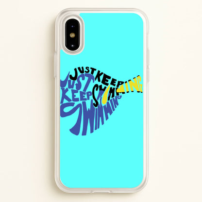 Just Keep Swimming - Finding Dory Fairytale  - Disney Phone Case for iPhone X / XS