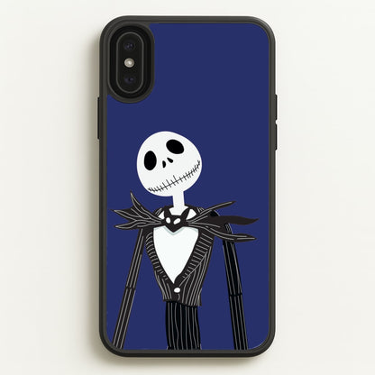Jack Skellington Blue - TNBC  - Halloween Phone Case for iPhone XS Max