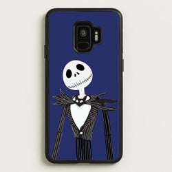 Jack Skellington Blue - TNBC  - Halloween Phone Case for Galaxy S9