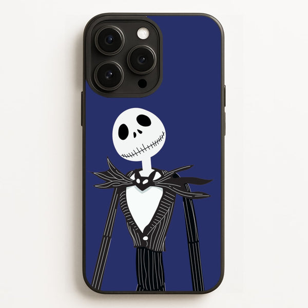 Jack Skellington Blue - TNBC  - Halloween Phone Case for iPhone 12 Pro Max