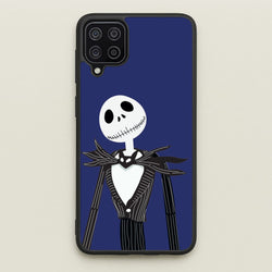 Jack Skellington Blue - TNBC  - Halloween Phone Case for Galaxy A12