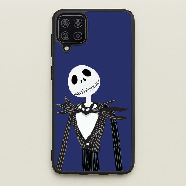 Jack Skellington Blue - TNBC  - Halloween Phone Case for Galaxy A12