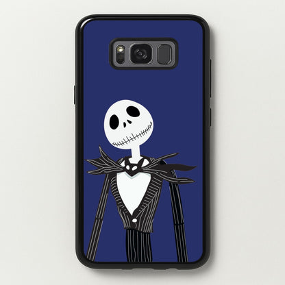 Jack Skellington Blue - TNBC  - Halloween Phone Case for Galaxy S8 Plus