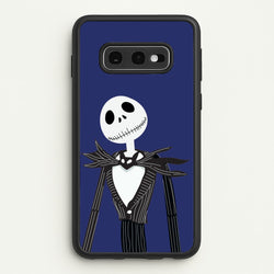 Jack Skellington Blue - TNBC  - Halloween Phone Case for Galaxy S10e