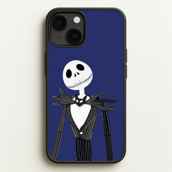 Jack Skellington Blue - TNBC  - Halloween Phone Case for iPhone 13 Mini