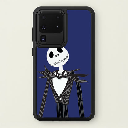 Jack Skellington Blue - TNBC  - Halloween Phone Case for Galaxy S20 Ultra