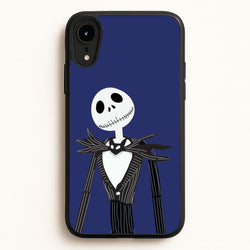 Jack Skellington Blue - TNBC  - Halloween Phone Case for iPhone XR