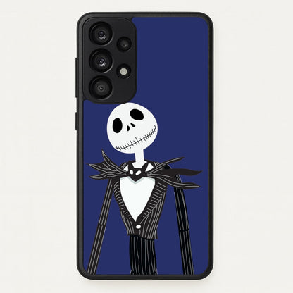 Jack Skellington Blue - TNBC  - Halloween Phone Case for Galaxy A33
