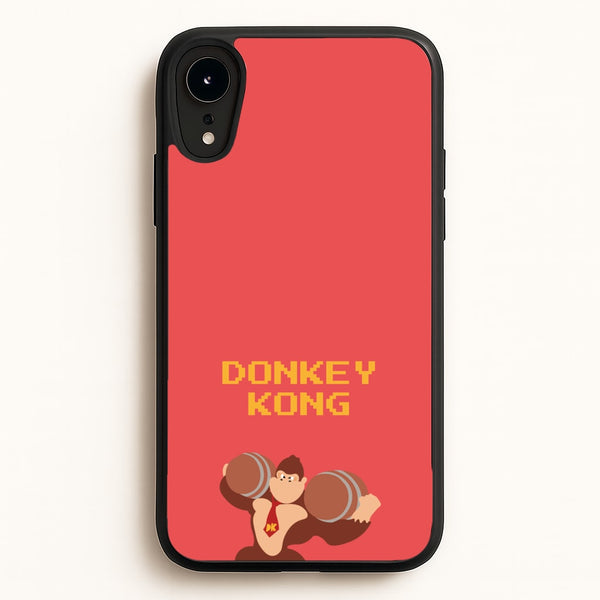 Donkey Kong  - The Super Mario Bros Phone Case for iPhone XR