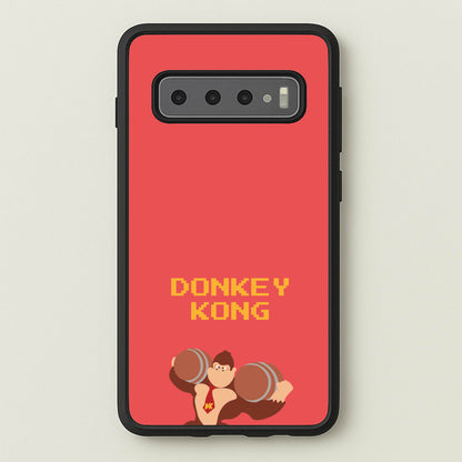 Donkey Kong  - The Super Mario Bros Phone Case for Galaxy S10