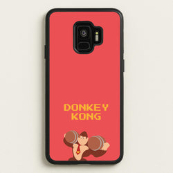 Donkey Kong  - The Super Mario Bros Phone Case for Galaxy S9