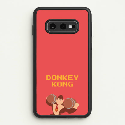 Donkey Kong  - The Super Mario Bros Phone Case for Galaxy S10e
